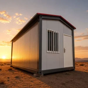 Modern Design Pitch Roof Modular House Prefab Container Home for Garden Guest House Tiny Home Airbnb Resort