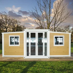 Modern Design Prefabricated Expandable Container House for Hotel Warehouse Home Office Use Portable Modular Prefab Living Space