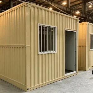 Modern Eco Friendly Sandwich Panel 2 Stall Portable Toilet Cabin Tiny House for Outdoor Camping and Temporary Events Site