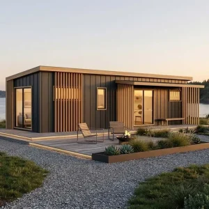 Modern Energy Efficient High R value OSB EPS Structural Insulated Panels Quick Assembly Modular Prefabricated SIP Tiny House