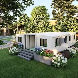 Modern European Container House Steel Structure Shipping Container Glass House Prefabricated Hotel House