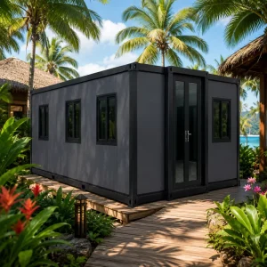 Modern Expandable Container House 2 3 4 5 Bedroom Prefab Modular Home for Living