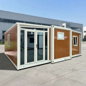 Modern Expandable Folding Container House 2 3 Bedroom Prefabricated Commercial Villa Hurricane Proof Soundproof Insulated Hotel
