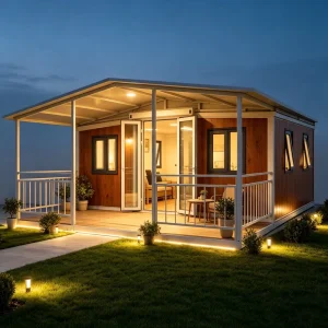 Modern Expandable House Portable Steel Container Home Modular Living Space for Villa Apartment Resort Hotel