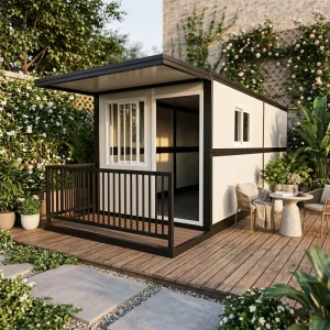 Modern Foldable Container House Factory Prefab Tiny House for Workshop & Office Use