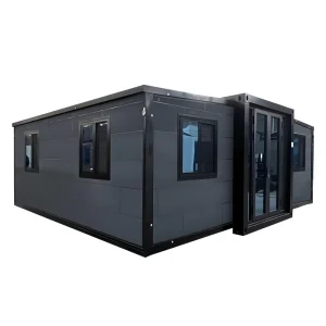 Modern Luxury 20ft 40ft Modular Container House Folding Container Workshop Office Wood Steel Composite Sandwich Shop Office