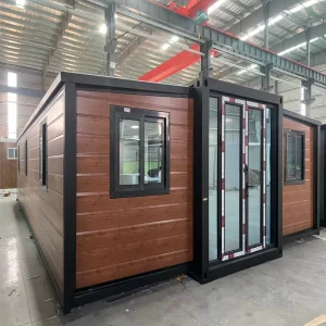 Modern Luxury 20ft Expandable Container House Mobile Outdoor Steel Sandwich Panel Structure 2 5 Bedroom Hotel Villa Use