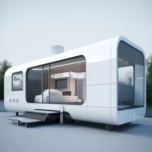 Modern Luxury Container Prefab Casa Modular Prefabricated Space Capsule House for Villa or Apartment for Sale