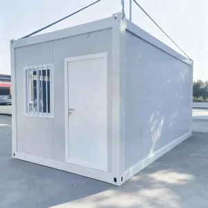 Modern Luxury Modular Container House Hurricane Proof 20 Ft Detachable School Mall Use All Steel Easy Storage Transport