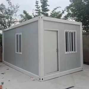 Modern Mini Modular Steel Container House Custom Portable Prefabricated Home Cabin Contemporary Design Insulation