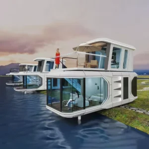 Modern Mini Space Cabin Mobile Steel Container Houses Factory Customized for Hotels Outdoor Villa Made Sandwich Panel
