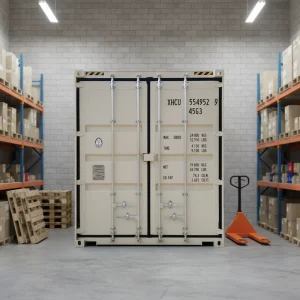 Modern Minimalism High Strength 40 Feet Logistics Transporation Open Side Shipping Container