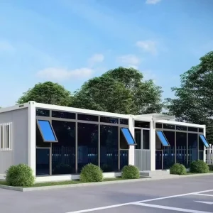 Modern Office Container Portable Customizable Colors Detachable Container House for Outdoor Hotel Bathroom