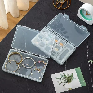 Modern Plastic Jewelry Organizer Storage Container for Jewelry Organizing