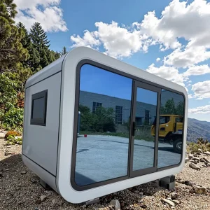 Modern Popular Small Mobile Studio Pods 20/40 Feet Prefabricated Container House Aluminum Outdoor Office Building Bedroom
