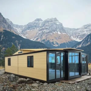 Modern Portable Mobile Container House 40-foot and 20-foot Container House Modular Home with 2 3 Bedrooms