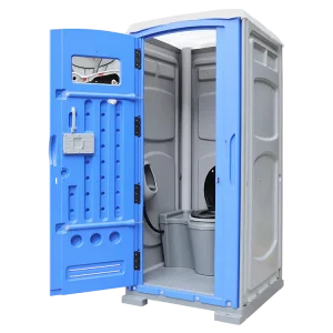Modern Portable Toilet Outdoor Movable Mobile Restroom Prefab Plastic Bathroom for Event Wedding Public Park Construction