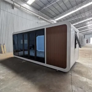 Modern Prefab Apple Cabin Kitchen Portable House Office Building Pod Apple Cabin Prefabricated Houses Tiny House
