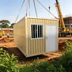 Modern Prefab Fast Installation X Fold House Outdoor Prefabricated X Folding Container House Portable Container House