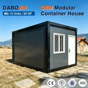Modern Prefab Resort Tiny Home Container Guest House Backyard Garden Living Space Vacation Retreat Unit