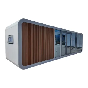 Modern Prefab Tiny Villa Mobile Resort Office Apple Capsule Cabin House