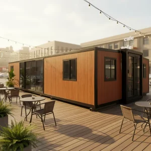 Modern Prefabricated 10f Portable Small Prefab Modular Tiny Homes Foldable Container House Outdoor Hurricane Proof Luxury
