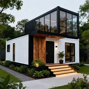 Modern Prefabricated Container House Villa Container Ready Made House Garden Hotels Resorts Containers Foldable Modular Home