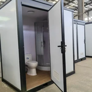 Modern Sandwich Panel Eco-Friendly Portable Toilet Trailer with 20-Year Life Span for Hotel Use