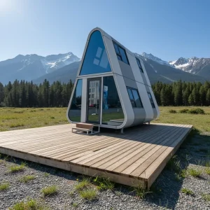 Modern Steel Container Capsule Prefab House Modular Pod Home Fully Furnished Space Cabin for Resort Hotel Villa