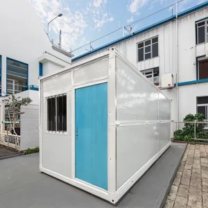 Modern Steel Prefab Home Solutions Steel Container House Kits for Office Building School Workshop Use Tiny Home Folding House