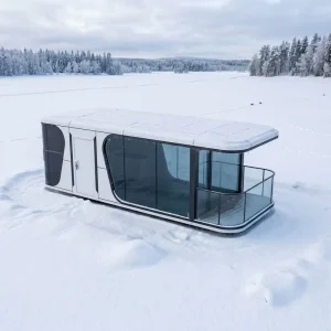Modified Space Capsule House Prefabricated Modular Design for Hotel Use with Fast Assembly and Customizable Sizes