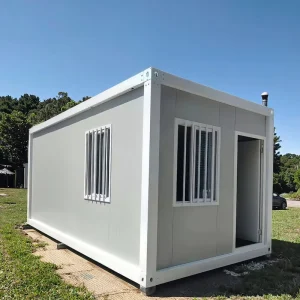 Modular 20ft Portable Flat Pack Mobile Tiny Office Home Prefabricated Detachable Container House Building Gym Bedroom