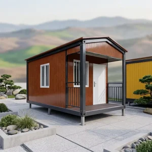 Modular Container Building 20ft Steel Sandwich Panel Container House Fast Assembly Design Move Ready Office Villa Dormitory