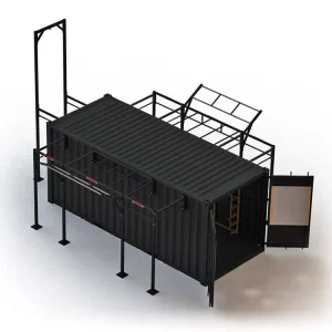 Modular Container Gym Fitness Gym Cabin Container Maritime Container Fitness Gym