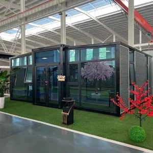 Modular Container House Home Office Cabin House Mobile Expandable Container House Tiny Homes Ready to Ship