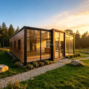 Modular Folding Home 2 3 Bedrooms Prefab Tiny House 20ft 30ft 40ft Prefabricated Expandable Container House