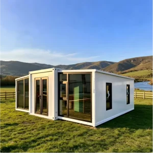 Modular Folding House 2 3 Bedrooms Prefab Tiny Home Villa Mobile Portable House 20ft 40ft Luxury Expandable Container House