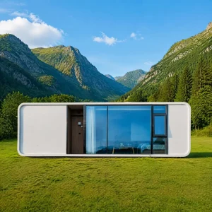 Modular Mobile Smart House, Prefab Container House, Steel, Solar Powered, Eco Friendly Accommodation, Fully Configured