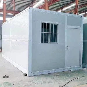 Modular Mobile Studio Unit, Chinese Flat-Pack Foldable Prefab Container House, Quick-Fold Office & Garage