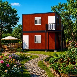 Modular Portable Container Homes for Refugee Housing Accommodation 1 Year Warranty Simple Convenient