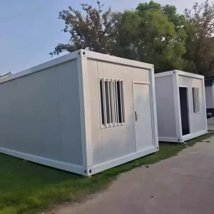 Modular Prefab Container House with Bathroom Portable Office Living Space for Mall Supermarket Use Insulated Fireproof