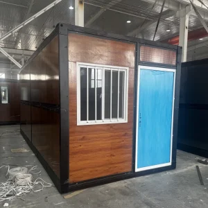Modular Prefabricated Home 20ft Foldable Container House Casa Contenedor New Style Workers’ Dormitory Warehouse