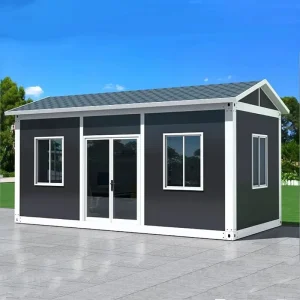 Modular Prefabricated Steel Container Houses Modern Multi-functional Office Building Villa Detachable