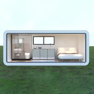 Modular Room Sleep Container Apple Cabin Container Houses Prefabricated Houses for Hotel Office