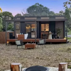 Modular Shipping Container House Industrial Style Prefab Home for Living & Business
