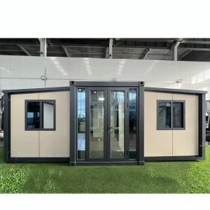 Modular Shipping Container House for Hotels and Parks with Durable Steel Material