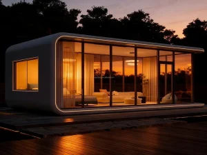Modular Steel Container Houses for Travel Short Term Stays Tourist Lodging Business Use Villa or Apartment