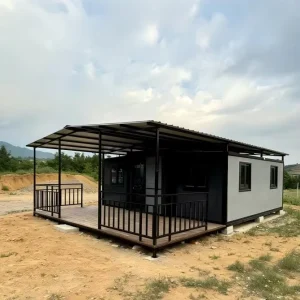 Modular Tiny House Villa 2 3 Bedrooms Folding Mobile Home 20ft 40ft Prefab Expandable Container House for Sale