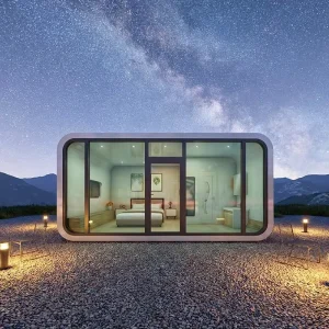 Modular Transportation Prefabricated Office Container Steel Frame Waterproof Eco Friendly Portable Prefabricated