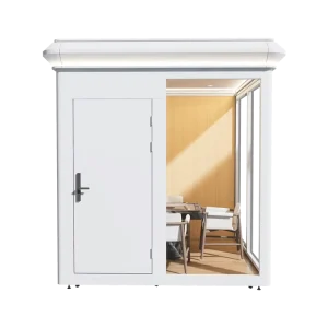 Movable Corner Modular Waterproof Aluminum Eco Friendly Dog Treat Bakery Prefabricated Mobile Cabin Pet Friendly Living Space